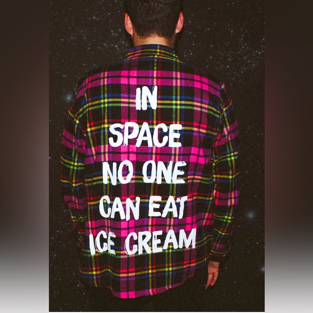 Cakeworthy Killer Klowns flannel shirt